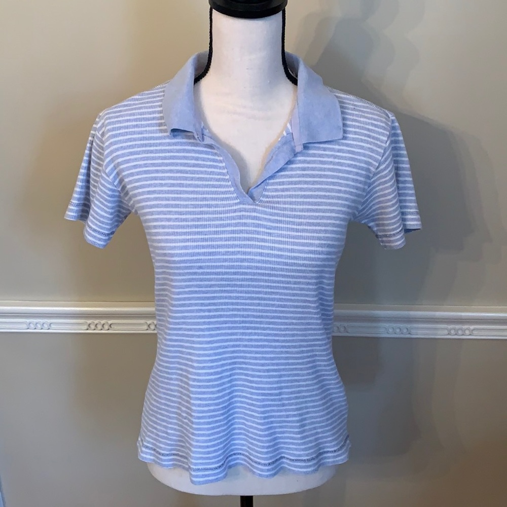 Vintage Tommy Hilfiger Blue & White. Size M